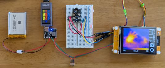 動作検証の様子