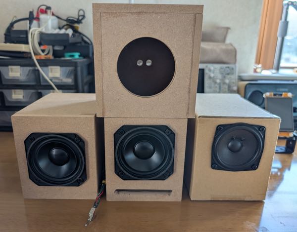 製作したエンクロージャー達